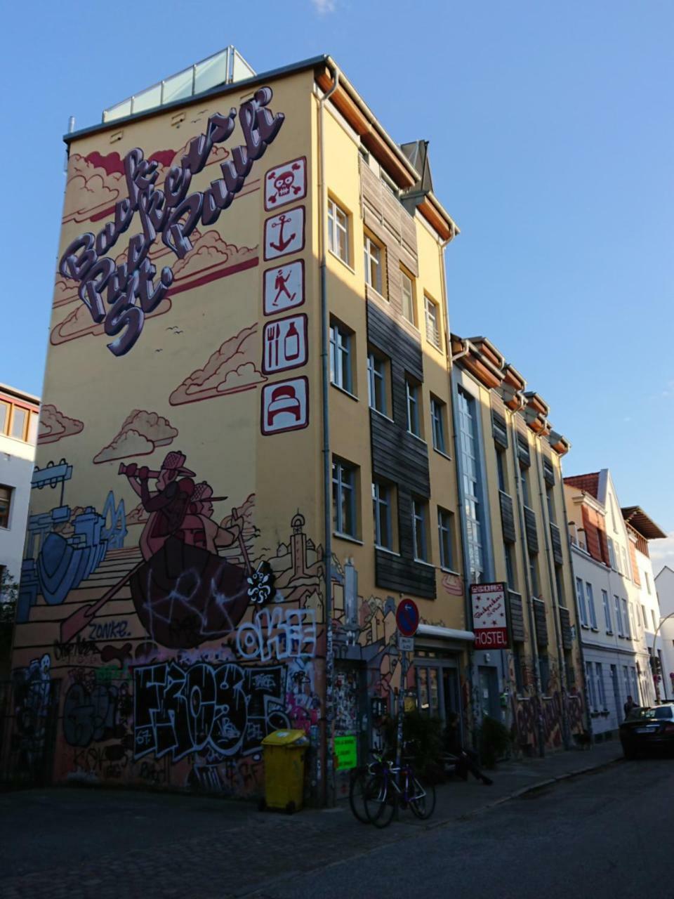הוסטל המבורג Backpackers St. Pauli מראה חיצוני תמונה